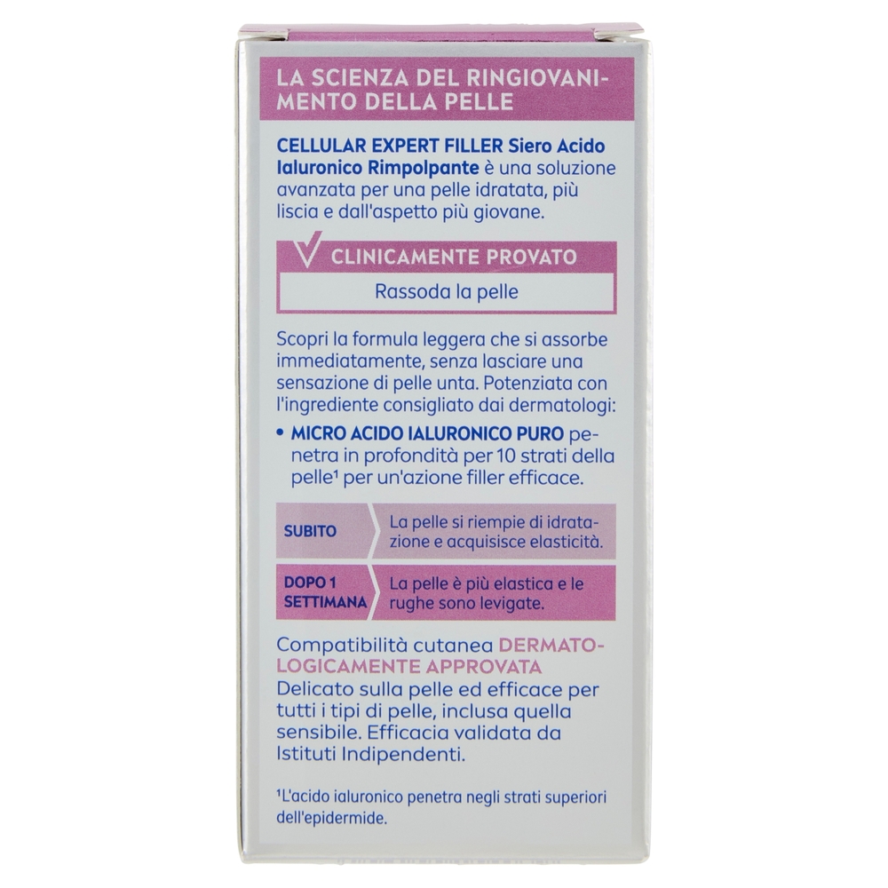 Nivea Cellular Expert Filler Acido Ialuronico Siero Rimpolpante 15 ml